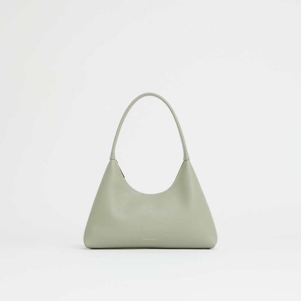 Mansur Gavriel Mini Candy Hobo Bag in Sage Green BNNU